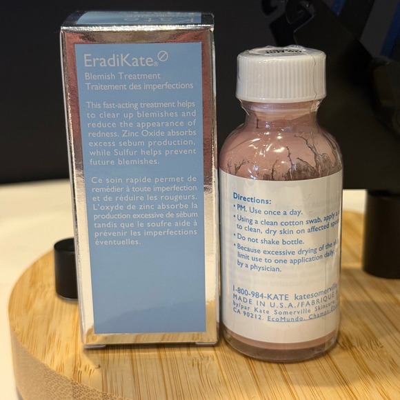 Kate Somerville • EradiKate Blemish Treatment Acne Spot • Sulfur 1 Fl Oz NEW - Picture 3 of 5